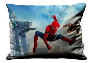 SPIDERMAN AND IRON MAN HOMECOMING  Pillow Case Cover Recta