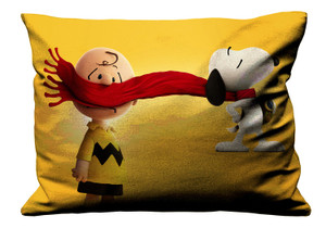 SNOOPY THE PEANUT MOVIE Pillow Case Cover Recta SNOOPY THE PEANUT MOVIE Pillow Case Cover Recta