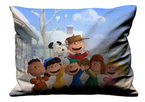 SNOOPY AND FRIENDS THE PEANUTS Pillow Case Cover Recta SNOOPY AND FRIENDS THE PEANUTS Pillow Case Cover Recta