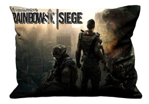 SIX SIEGE RAINBOW 4 Pillow Case Cover Recta SIX SIEGE RAINBOW 4 Pillow Case Cover Recta