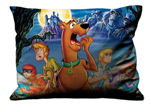 SCOOBY DOO VAN ADVENTURE Pillow Case Cover Recta SCOOBY DOO VAN ADVENTURE Pillow Case Cover Recta