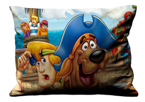 SCOOBY DOO THE PIRATES Pillow Case Cover Recta SCOOBY DOO THE PIRATES Pillow Case Cover Recta