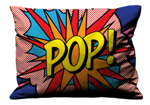 ROY LICHTENSTEIN POP ART Pillow Case Cover Recta ROY LICHTENSTEIN POP ART Pillow Case Cover Recta