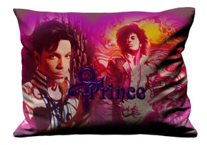 PRINCES PURPLE RAIN ART 2 Pillow Case Cover Recta