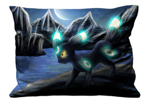 POKEMON UMBREON THE SHINY Pillow Case Cover Recta POKEMON UMBREON THE SHINY Pillow Case Cover Recta