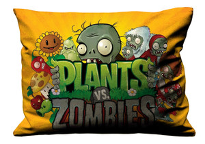 PLANTS VS ZOMBIE Pillow Case Cover Recta PLANTS VS ZOMBIE Pillow Case Cover Recta