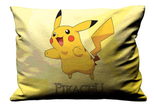 PIKACHU POKEMON Pillow Case Cover Recta PIKACHU POKEMON Pillow Case Cover Recta