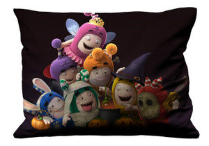 ODDBODS CARTOON Pillow Case Cover Recta ODDBODS CARTOON Pillow Case Cover Recta