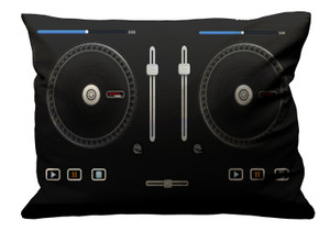 NUMARK DJ VIRTUAL Pillow Case Cover Recta NUMARK DJ VIRTUAL Pillow Case Cover Recta