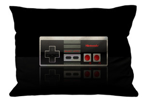 NINTENDO CONTROLLER A Pillow Case Cover Recta NINTENDO CONTROLLER A Pillow Case Cover Recta