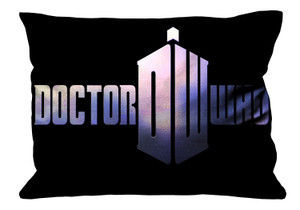 NEW DOCTOR WHO LOGO Pillow Case Cover Recta NEW DOCTOR WHO LOGO Pillow Case Cover Recta
