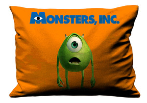 MONSTER INC MIKE WAZOWSKI Pillow Case Cover Recta