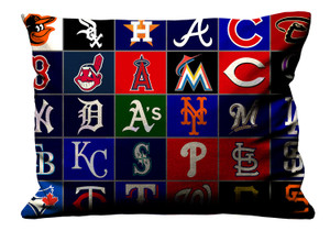 MLB HOCKEY TEAM LOGO Pillow Case Cover Recta