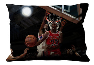 MICHAEL JORDAN JUMP Pillow Case Cover Recta MICHAEL JORDAN JUMP Pillow Case Cover Recta