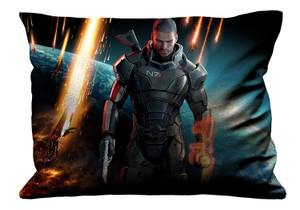 MASS EFFECT N7 Pillow Case Cover Recta