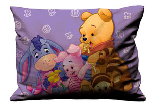 LITTLE WINNIE THE POOH AND FRIENDS Pillow Case Cover Recta