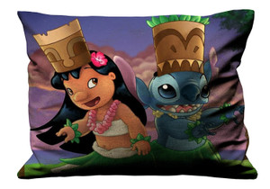 LILO AND STICTH ADVENTURE Pillow Case Cover Recta LILO AND STICTH ADVENTURE Pillow Case Cover Recta