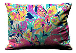 LILLY PULITZER SUMMER A Pillow Case Cover Recta LILLY PULITZER SUMMER A Pillow Case Cover Recta