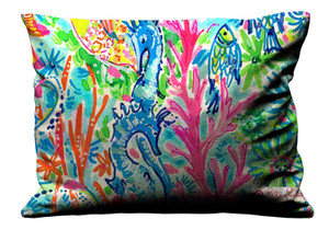 LILLY PULITZER CUTE Pillow Case Cover Recta LILLY PULITZER CUTE Pillow Case Cover Recta