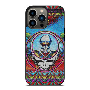 GRATEFUL DEAD SKULL FLORAL iPhone 13 Pro Case