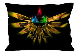 LEGEND OF ZELDA SYMBOL Pillow Case Cover Recta