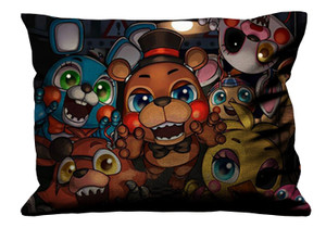 KIT FESTA FIVE NIGHTS AT FREDDY'S-3 Pillow Case Cover Recta