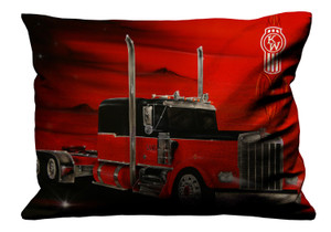 KENWORTH TRUCK Pillow Case Cover Recta KENWORTH TRUCK Pillow Case Cover Recta