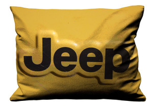 JEEP YELLOW Pillow Case Cover Recta