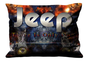 JEEP ONLY IN OFFROAD 3 Pillow Case Cover Recta