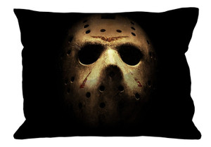 JASON FRIDAY THE 13TH MASK Pillow Case Cover Recta