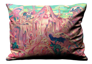 JAMES JEAN ART Pillow Case Cover Recta JAMES JEAN ART Pillow Case Cover Recta