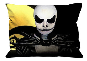JACK SKELLINGTON MOON Pillow Case Cover Recta JACK SKELLINGTON MOON Pillow Case Cover Recta