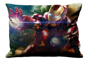 IRON MAN 2 Pillow Case Cover Recta IRON MAN 2 Pillow Case Cover Recta
