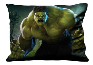 HULK THE INCREDIBLE Pillow Case Cover Recta HULK THE INCREDIBLE Pillow Case Cover Recta