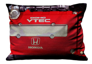 HONDA VTEC ENGINE DOHC Pillow Case Cover Recta