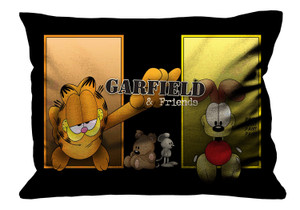 GARFIELD AND FRIENDS MOVIE Pillow Case Cover Recta