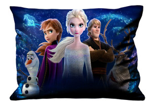 FROZEN OLAF ELSA AND ANNA Pillow Case Cover Recta FROZEN OLAF ELSA AND ANNA Pillow Case Cover Recta