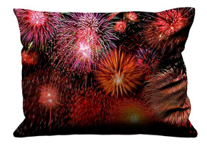 FIREWORKS Pillow Case Cover Recta FIREWORKS Pillow Case Cover Recta
