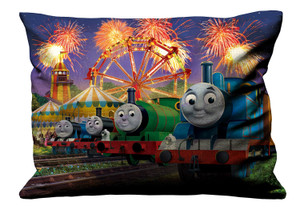 FIREWORK PARTY THOMAS Pillow Case Cover Recta FIREWORK PARTY THOMAS Pillow Case Cover Recta