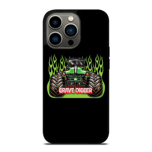 GRAVE DIGGER MONSTER RACING CAR iPhone 13 Pro Case