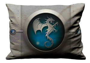 DRAGON ICE DESIGN Pillow Case Cover Recta DRAGON ICE DESIGN Pillow Case Cover Recta