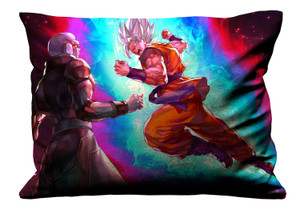DRAGON BALL SUPER GOKU VS HIT Pillow Case Cover Recta DRAGON BALL SUPER GOKU VS HIT Pillow Case Cover Recta