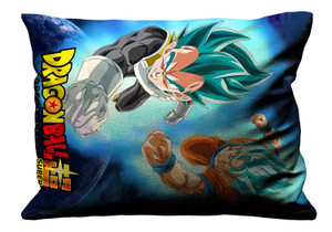 DRAGON BALL SUPER GOKU VEGETA Pillow Case Cover Recta DRAGON BALL SUPER GOKU VEGETA Pillow Case Cover Recta