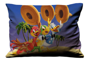 DONAL THREE MEXICO DISNEY Pillow Case Cover Recta