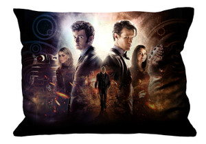 DOCTOR WHO CRASH COURSE Pillow Case Cover Recta