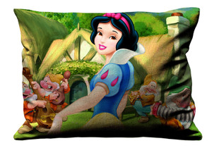 DISNEY SNOW WHITE Pillow Case Cover Recta DISNEY SNOW WHITE Pillow Case Cover Recta