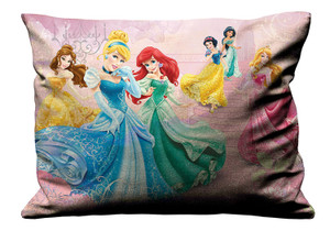 DISNEY PRINCESS DANCE Pillow Case Cover Recta