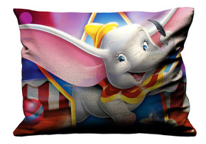 DISNEY DUMBO IN CIRCUS Pillow Case Cover Recta DISNEY DUMBO IN CIRCUS Pillow Case Cover Recta