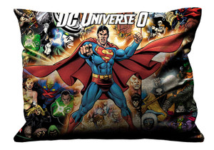 DC UNIVERSE SUPERHEROES Pillow Case Cover Recta DC UNIVERSE SUPERHEROES Pillow Case Cover Recta