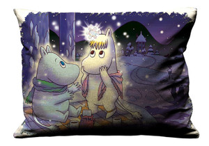 CUTE MOOMIN CARTOON Pillow Case Cover Recta CUTE MOOMIN CARTOON Pillow Case Cover Recta